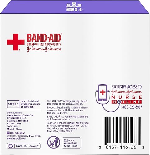 Miniatura 8 de Band-Aid Almohadillas grandes de gasa, JJ-2377, 1, 1