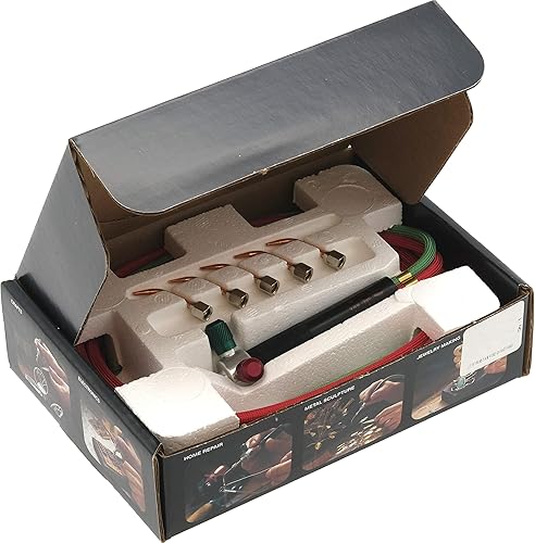 Miniatura 5 de Smith Little Torch Soldadura de soldadura y 5 puntas, mangueras