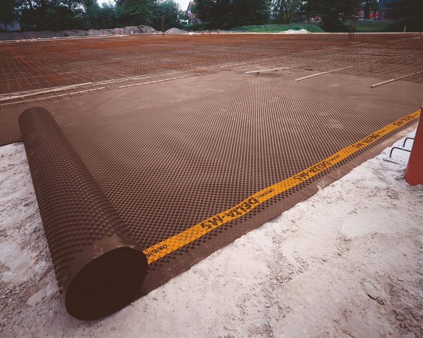 dörken Delta MS corrugada Tren derBaumarkt24 – corrugada pantalla 20 m x 1 m (20 m²)