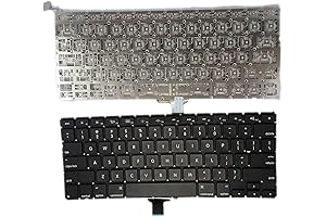 Upgraded A1278 Keyboard Laptop Replacement for MacBook Pro 13"