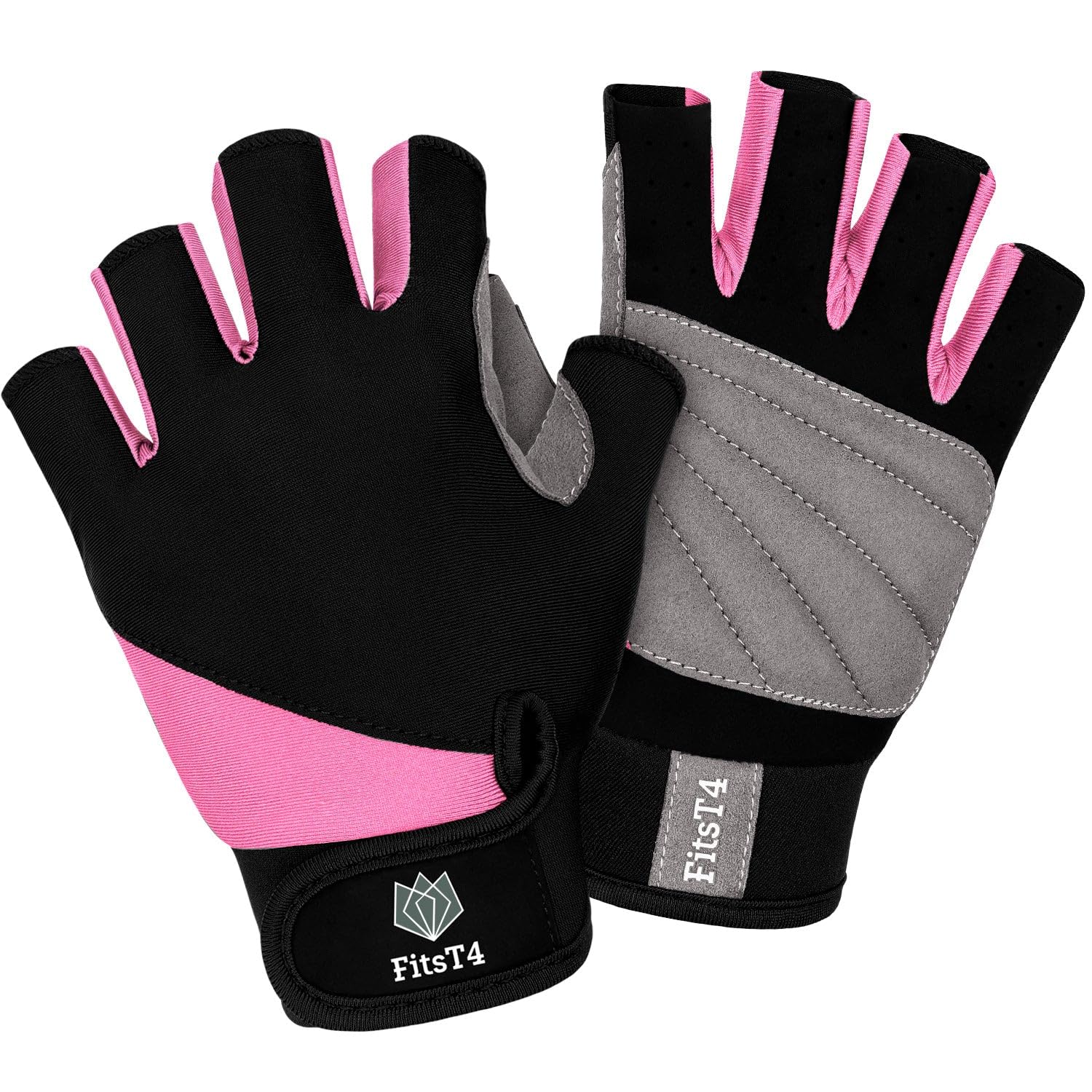FitsT4 Sports Guanti da surf 3/4 dita imbottiti antiscivolo per sci nautico canoa, windsurf, kiteboard, vela, kayak, SUP Stand Up Paddling. per uomini, donne e bambini
