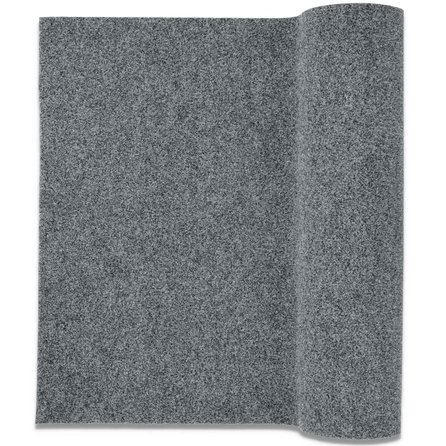 Casatessile Tappeto passatoia corsia Oscar Fondo Impermeabile, Zerbino per Ingresso, Porta di casa, Corridoio, Cucina, Ufficio e Negozi. Venduto al Metro - Grigio, Largo 200 cm.