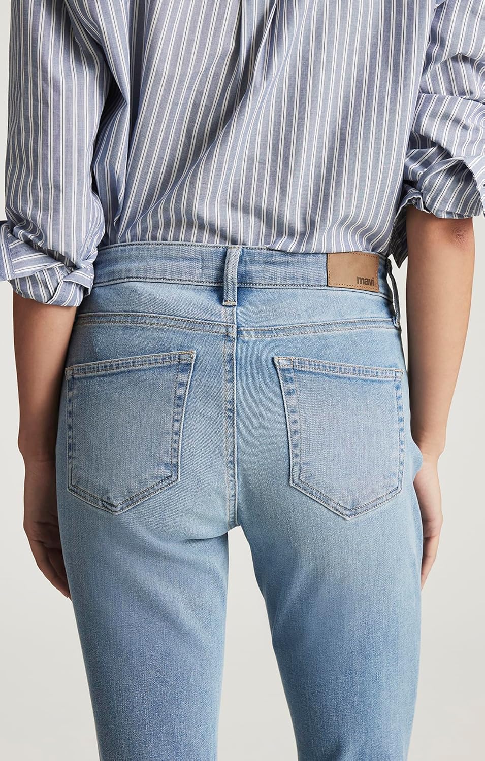 Mavi Molly Mid Rise Flare Jeans, Womens Relaxed Fit Jeans, Flare Jeans Jeans for Women, Trendy Bootcut Jeans - Image 6