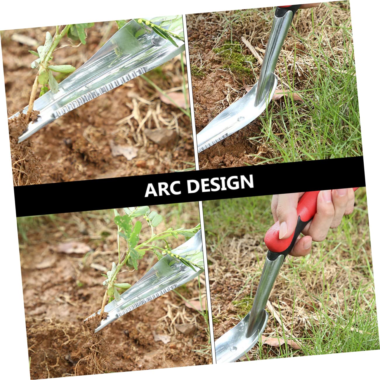 Toddmomy Estirpatore Manuale da Giardino in Ferro, Scavapatate e Allenta Terreno, Anello per Appendere, per Rimuovere Le Erbacce nel Giardino