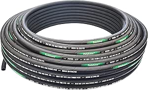 Tubo Per Idraulica Pesante Tubo Flessibile Idraulico 3/4'' X 96'', Con Raccordi NPTM - SAE 100R16, Pressione 3000 PSI, Per Impianti Industriali Zip 50 4T - Foto 4