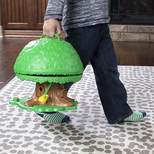 Miniatura 6 de BANDAI V700200 Timber Tots por Klorofil-Casa del árbol mágico con 2 figuras-Eliot de The Fox Ruby de la familia Bear - Juego preescolar de