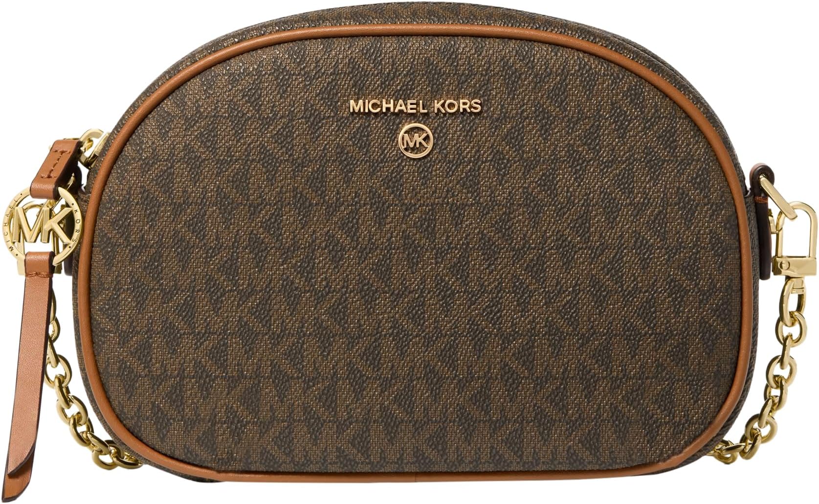 Jet Set Charm Small Oval Camera Crossbody