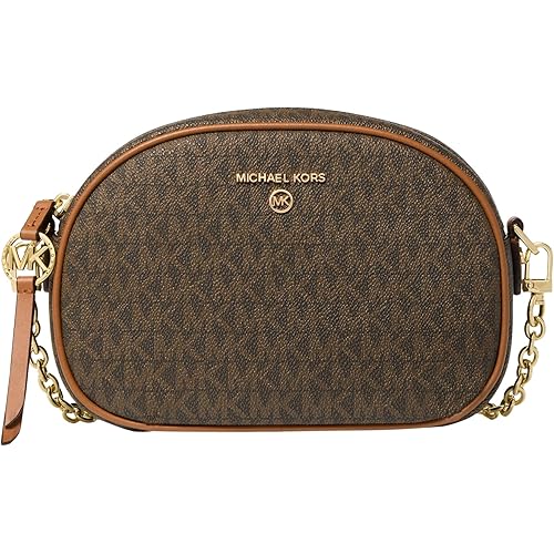 Michael Kors Jet Set Charm Small Oval Camera Crossbody Bag