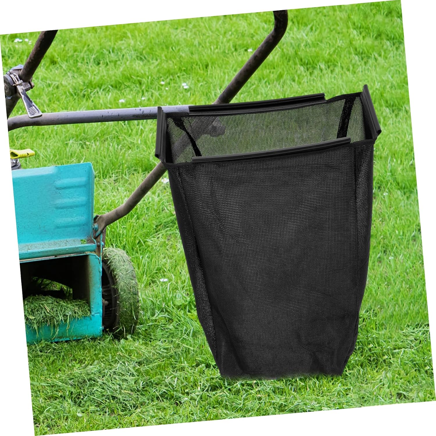 INOOMP Compatible Grass Catcher Bag for HRJ216 196 Lawn Mower Heavy-Duty Leaf Collection Bag 20-Gallon Capacity Easy to Install for Lawn Care and Garden Maintenance