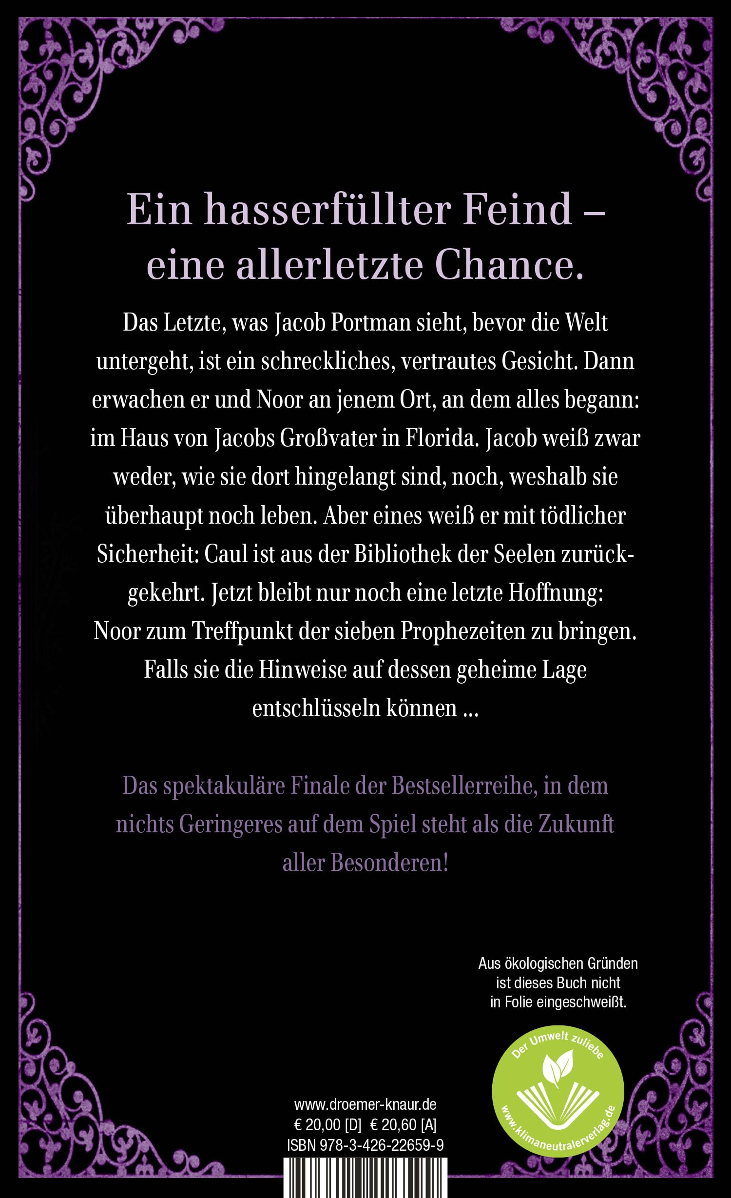 Die Zukunft der besonderen Kinder: Roman (Die besonderen Kinder, Band 6)