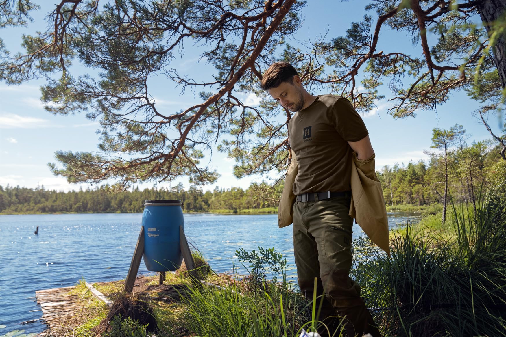 Härkila | Gorm S/S t-Shirt | Vêtements & Équipement de Chasse pour Professionnels | Design Scandinave Haut de Gamme Durable |