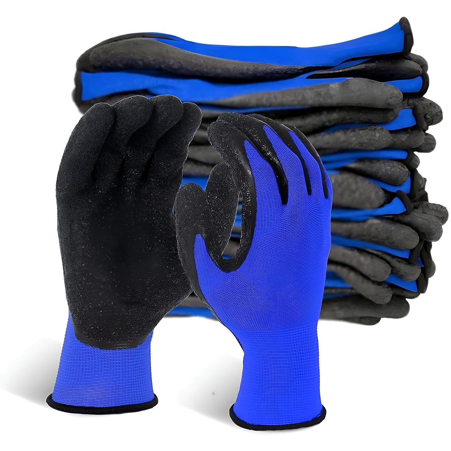 SSWW Multipurpose Heavy-Duty Reusable Washable Coated Work Safety Hand Gloves For Gardening Industrial Agricultural Cleaning For Men & Women Crinkle Coating Glove Hand Protection Safety Industrial Gloves Hand Gloves For Mechanical Risk Coated Work Gl (B08RJ589NG) Amazon Price History, Amazon Price Tracker