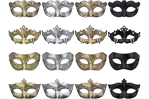Venetian Masquerade Masks for Carnivale Balls and Parties