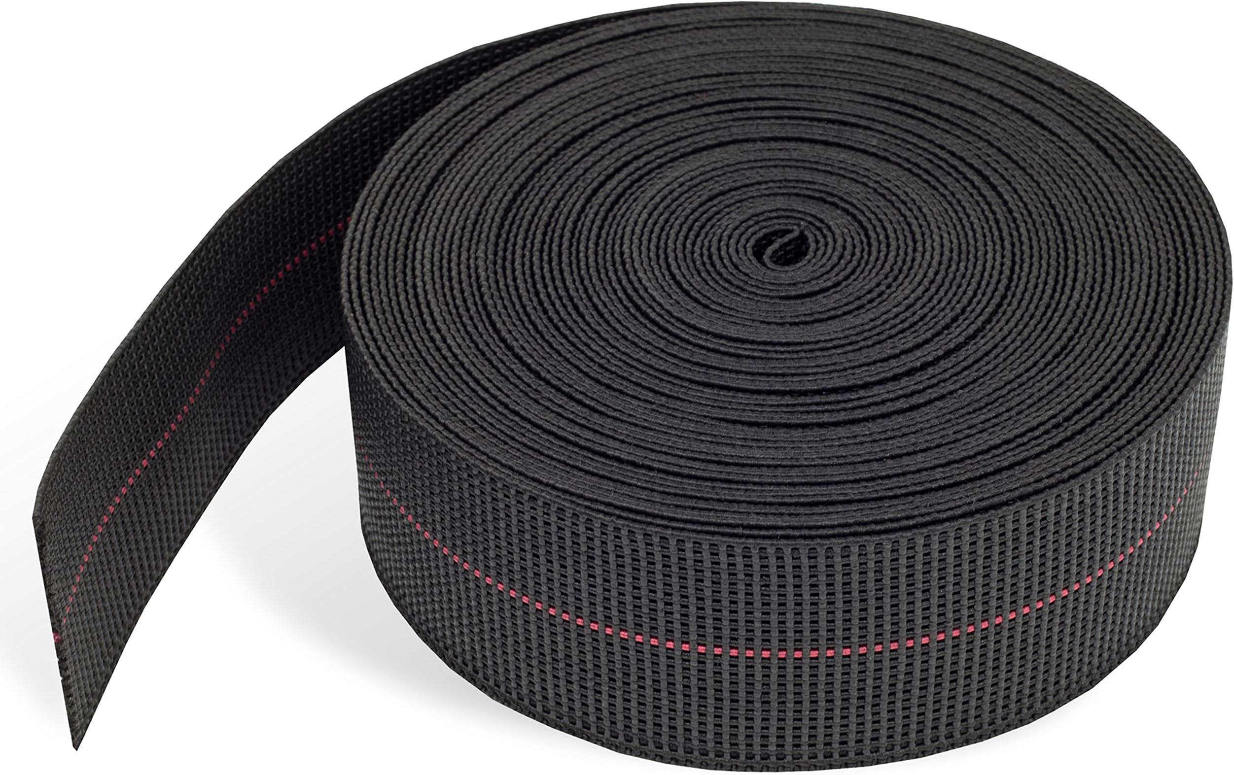 AMOCHY Briar Hill 2 Inch x 40 Foot Roll Upholstery Webbing 10% Elastic Stretch for Furniture Chair Sofa Repair