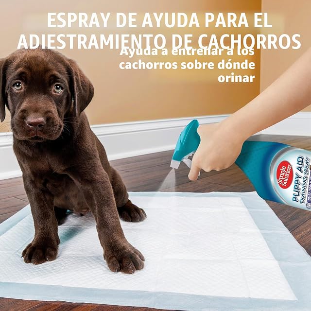 Foto 3 de 5 de Simple Solution Ayuda para el Adiestramiento de Cachorros y Perros, 500 ml (Paquete de 1)