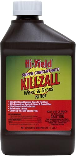 Hi-yield® 33691 Super Concentrate Killzall™ Herbicida y Hierba, 16 Oz
