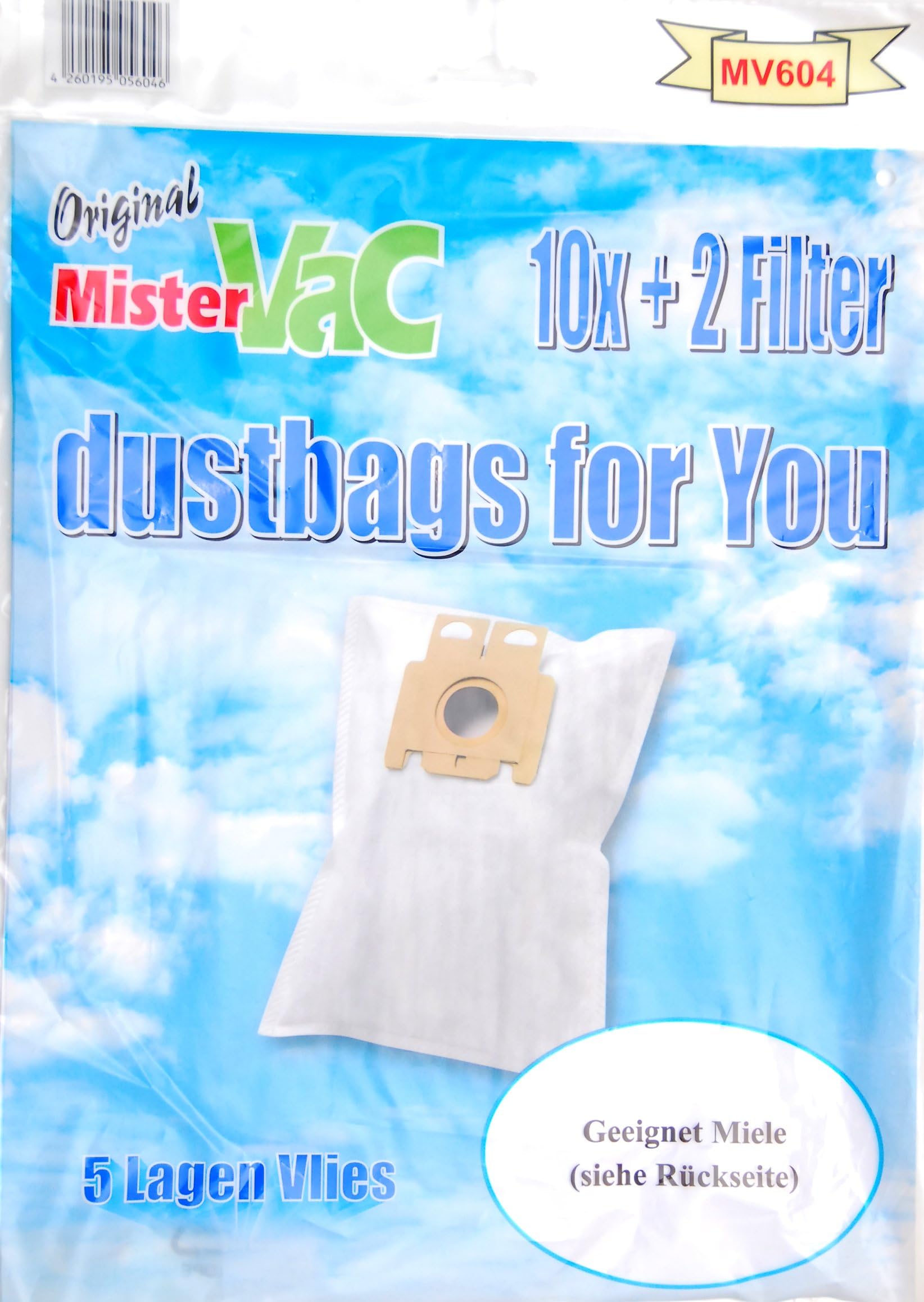 1 X Reusable 6-Layer Vacuum Cleaner Bag For MAKITA VC 3011, 2512, 2510 - View #5