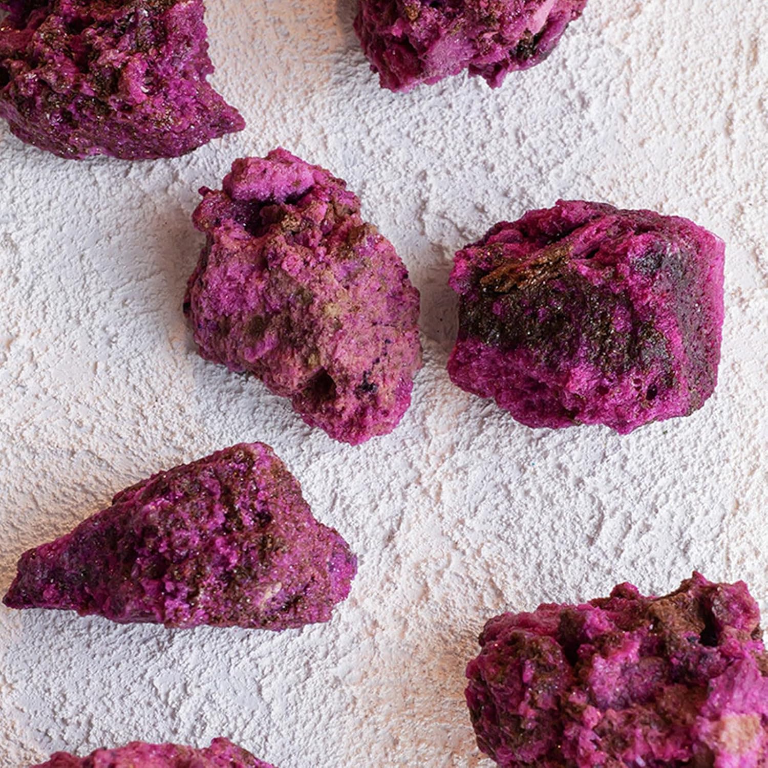 Raw Ruby Crystal Stone Rough Gemstone Crystal Stones for Polishing, Sanding, DIY, Decor, Collection, Crafts,200~300g