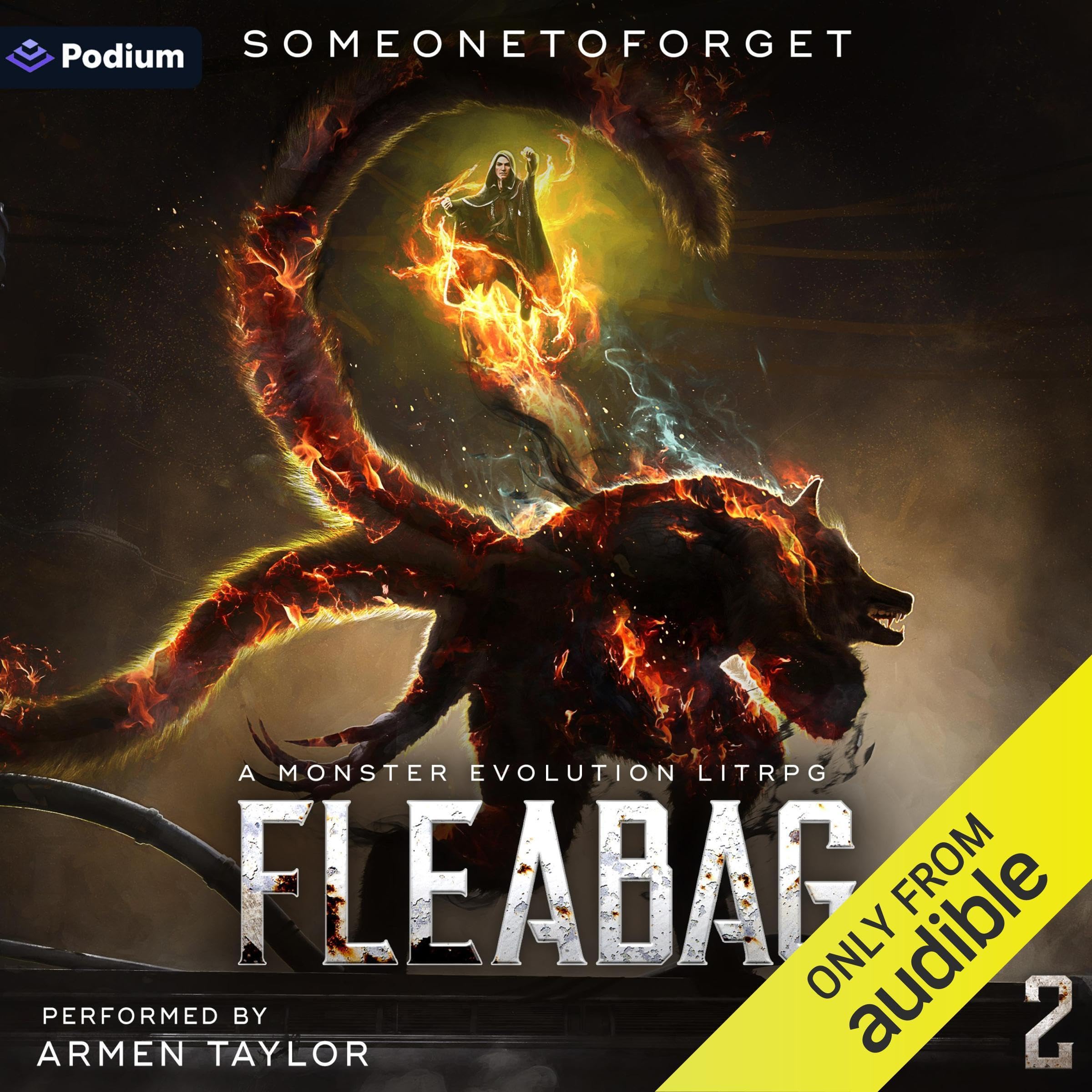 Cover art for Fleabag 2: A Monster Evolution LitRPG
