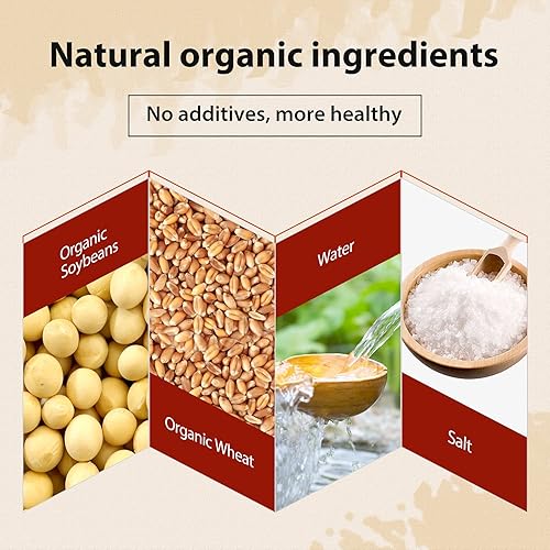 Miniatura 5 de 52USA Salsa de soja orgánica elaborada naturalmente de 162 onzas 162fl oz marinada de salsa de soja elaborada naturalmente para marinar pescado