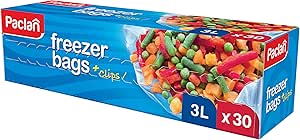 Paclan Paclan 451540 Fryspåse, Transparent, 3 l