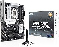 ASUS Prime B860-PLUS WiFi-CSM LGA 1851 ATX Motherboard: DDR5, PCIe 5.0 M.2, WiFi 6E, Intel Core Ultra Series 2, CSM Business Ready