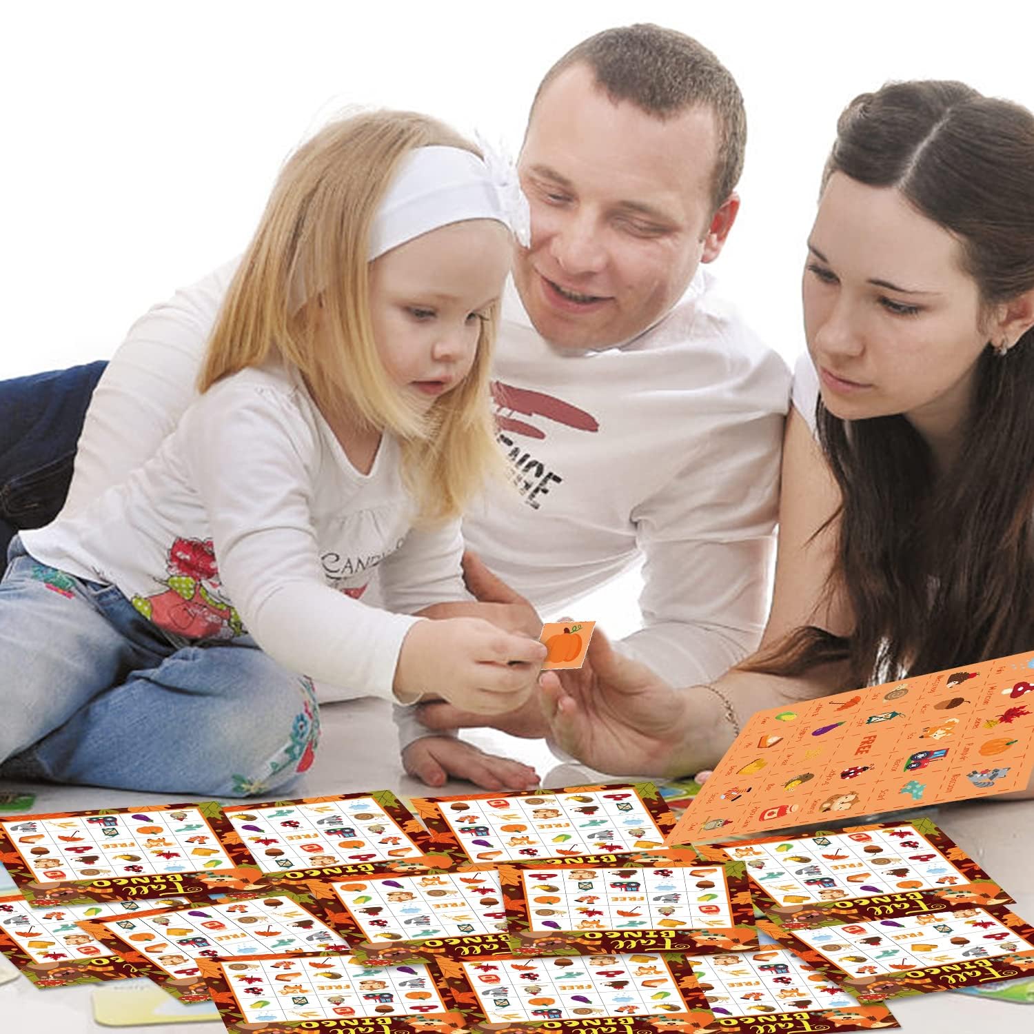 Amazon.com: X1zuue 41Pcs Fall Bingo Games for Kids, Halloween