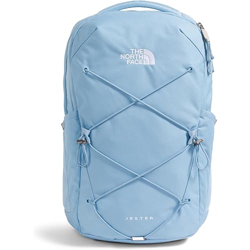 THE NORTH FACE Women's Jester Everyday Laptop Backpack | Commuter Travel Bag with Laptop Sleeve, Water-Repellent Finish, Spacious Compartment, Steel Blue, One Size