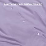 Elegant Comfort Luxury 2-Piece Duvet Cover Set - Ultra Soft 1500 Thread Count Egyptian Quality Hotel Collection - Comforter Cover with Button Closure and 2 Pillow Shams, Twin/Twin XL, Lilac