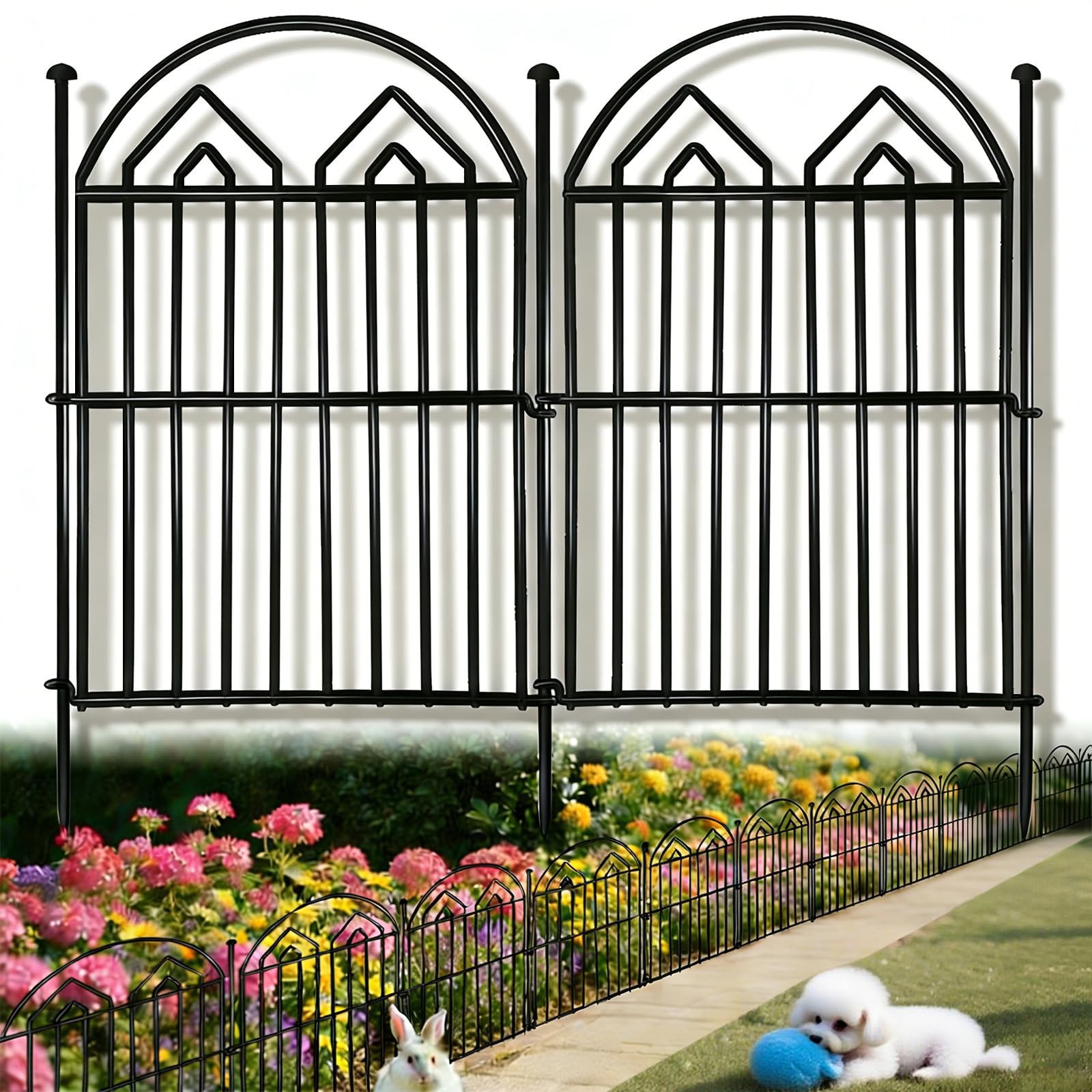 Jsacemxi Decorative Garden Fence