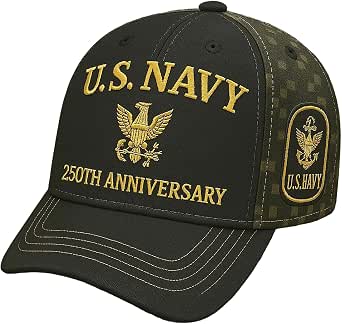 Marine Corps 250th Anniversary Baseball Cap – Adjustable Washed Cotton Hat For Veterans & Supporters
