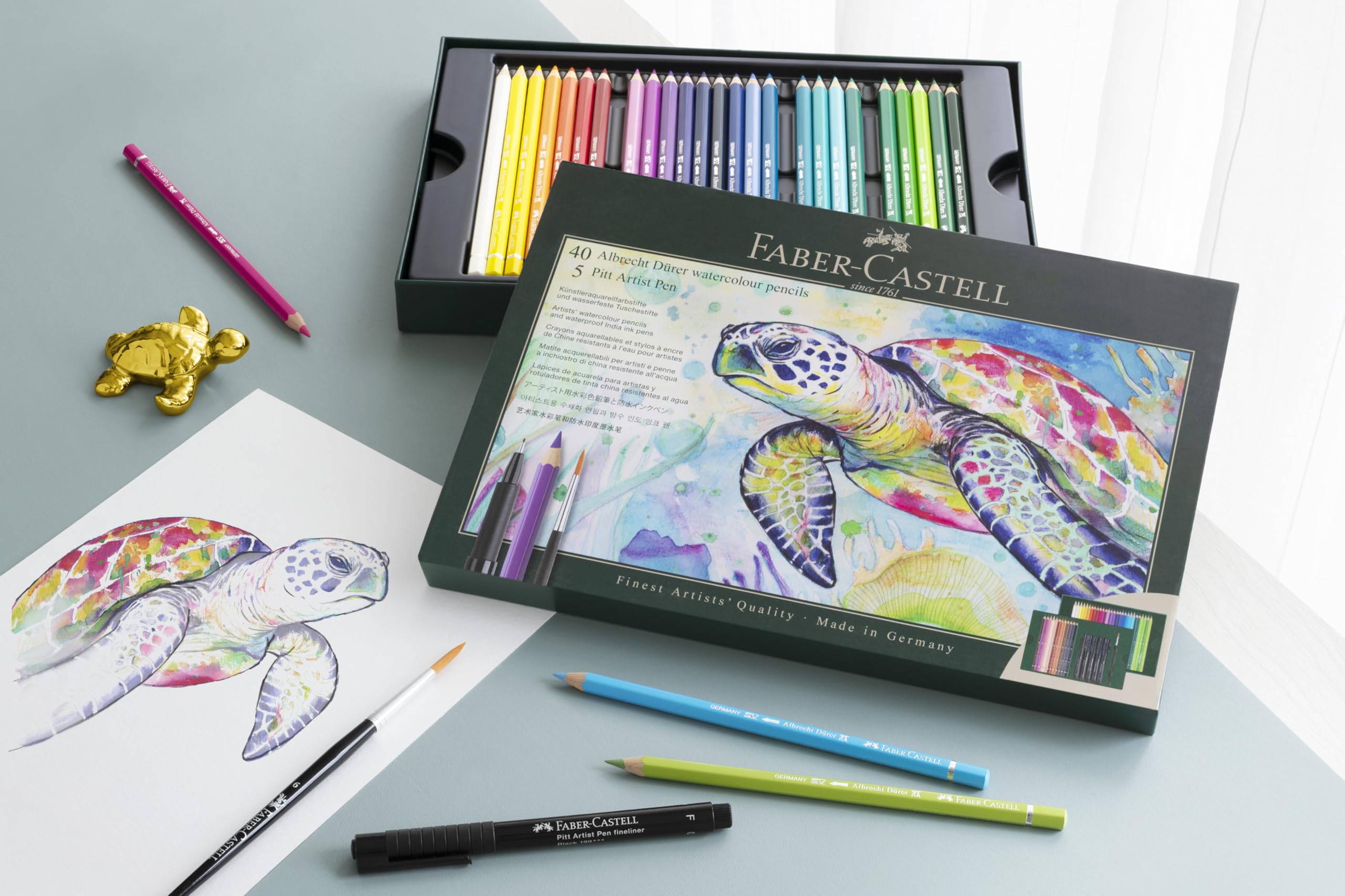 Faber-Castell Art & Graphic Albrecht Dürer Watercolour Pencil Multicoloured Tin
