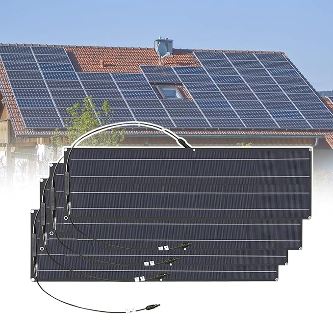 Balcony Photovoltaic Panels Set,Single Piece Power 200W,800W Solar Panels Kit