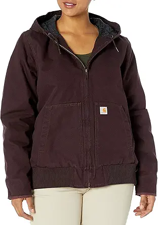 Carhartt Women's Loose Fit Washed Duck Insulated Active Jacket