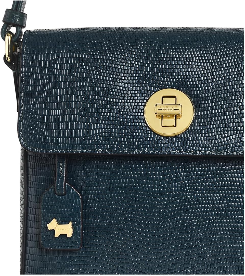 RADLEY London Colebrook - Faux Lizard - Mini Flapover Crossbody Bag