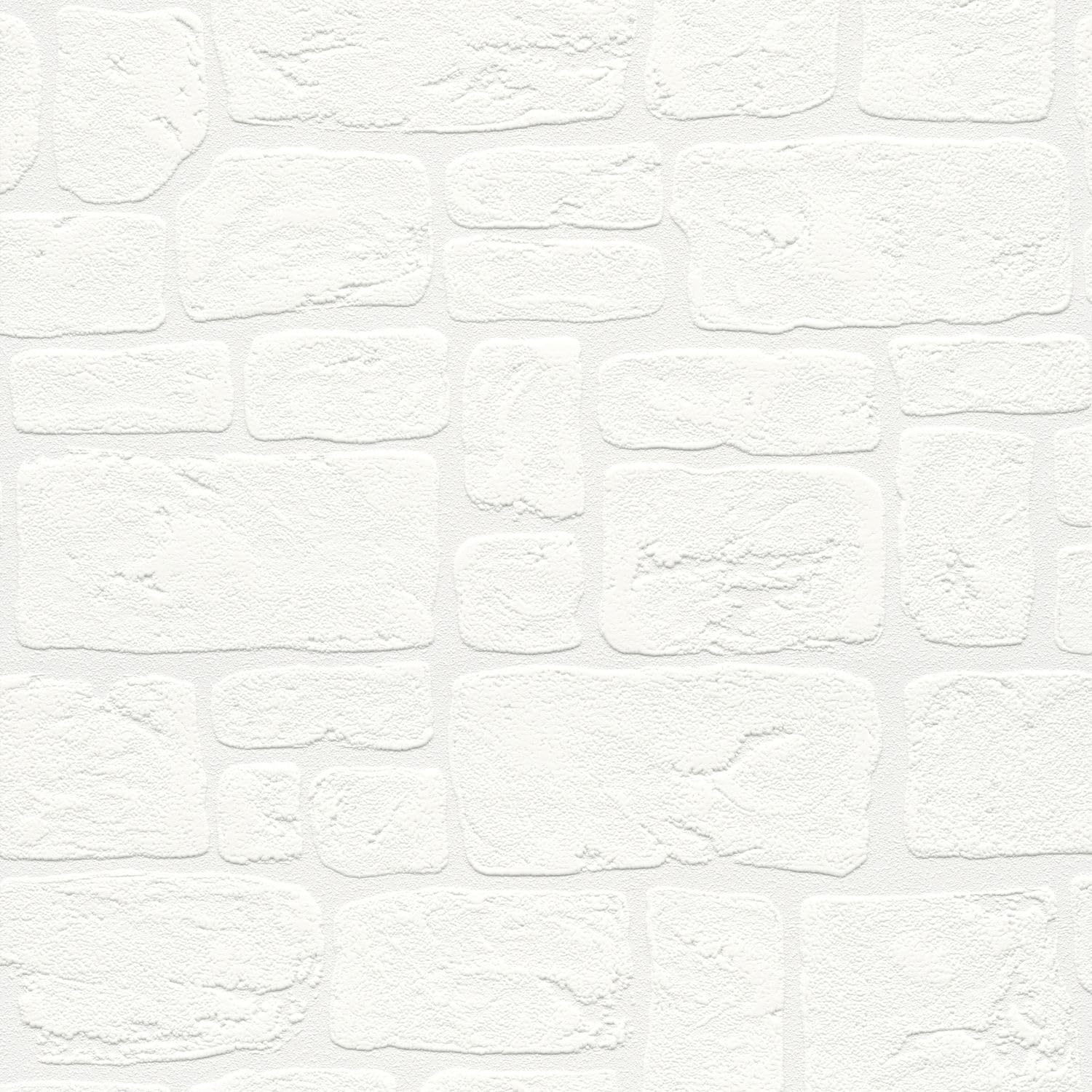 Profhome 204042-GU Nature wallpaper wall matt white 5.33 m2 (57 ft2)