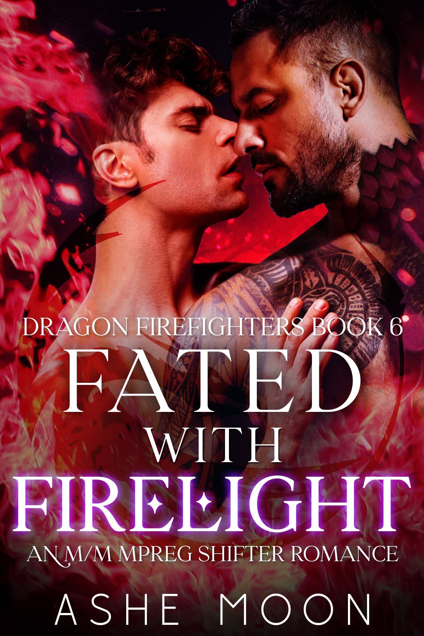 Fated With Firelight: An MM Mpreg Shifter Gay Romance (Dragon Firefighters Book 6)
