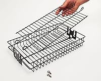 Vista 4 de Cesta plana antiadherente de asador automático Onward Manufacturing Company