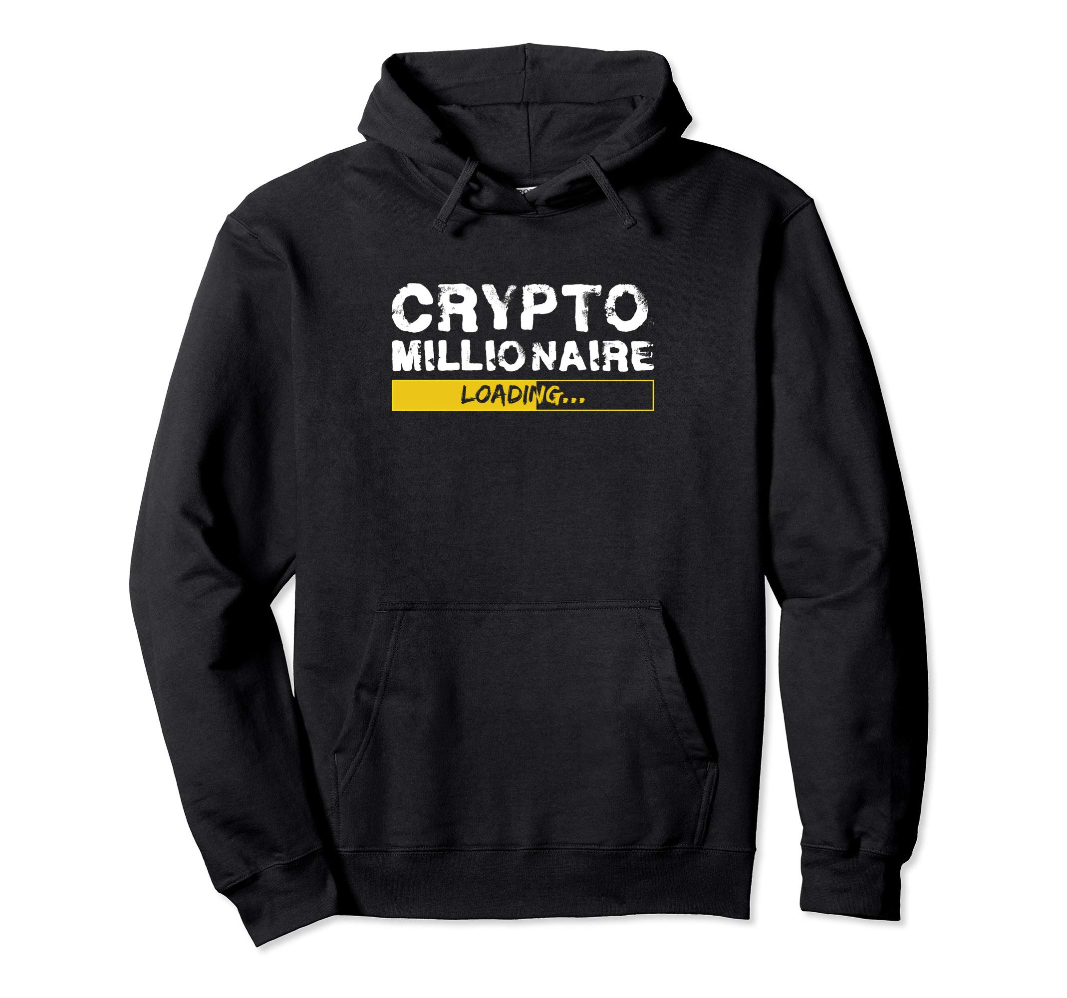 Crypto Millionaire Loading Funny Bitcoin Ethereum Pullover Hoodie |  Desertcart Fiji