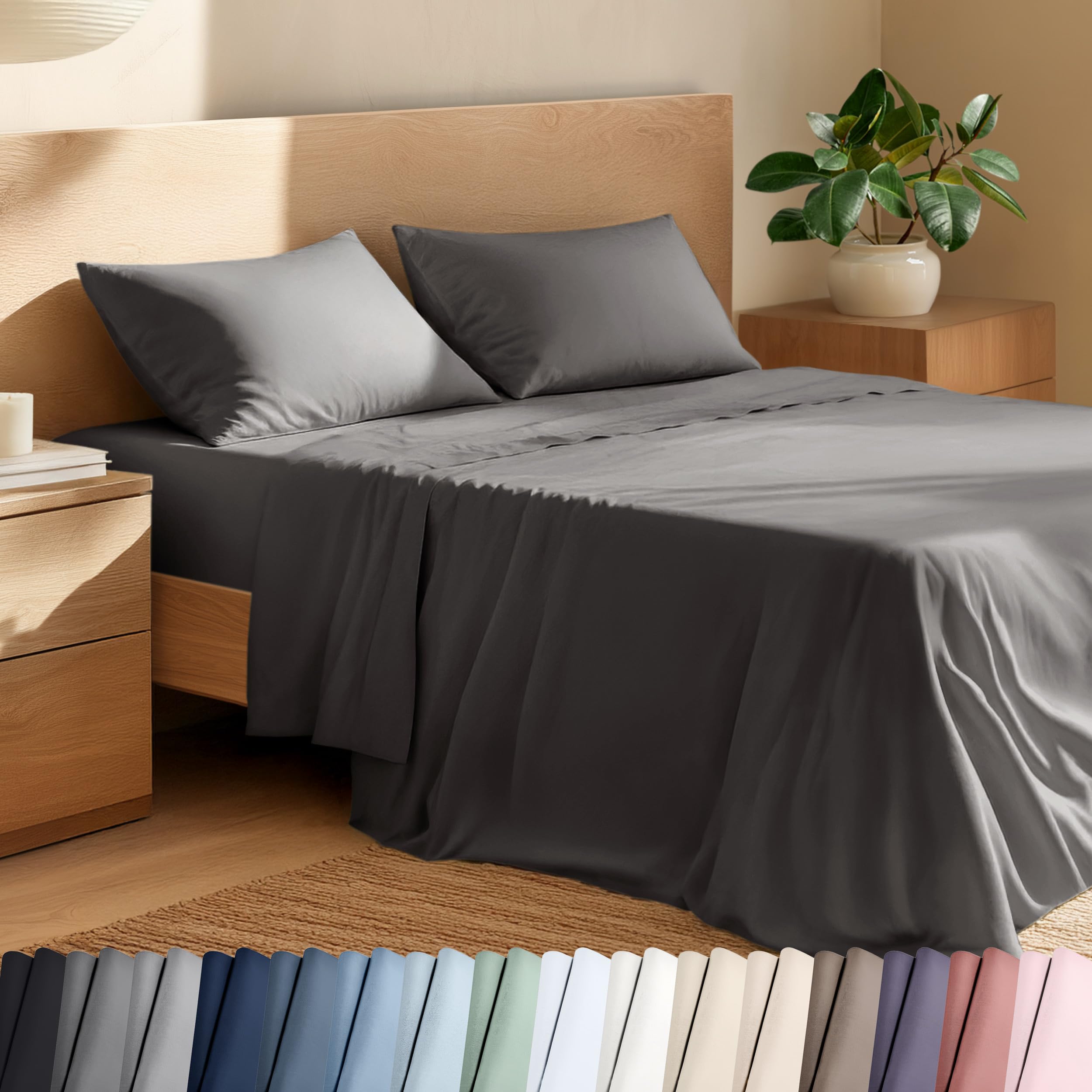Bare Home Organic Percale Set