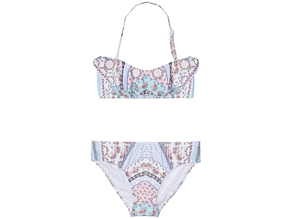 

Seafolly Kids Ditsy Romance Mini Tube Bikini Set (Little Kids/Big Kids) (Multi) Girl's Swimwear Sets