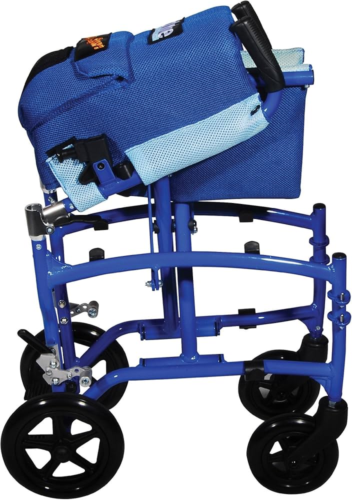 Amazon.com: Drive Medical TS19 Aluminum Transport Chair with Amazon.com: Drive Medical TS19 Aluminum Transport Chair with