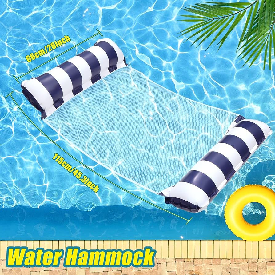 AMERI 4WAY SHEER DOCKING TRENCH ② Błoto basen dla dorosłych, 2 sztuki, 4 w 1 materac