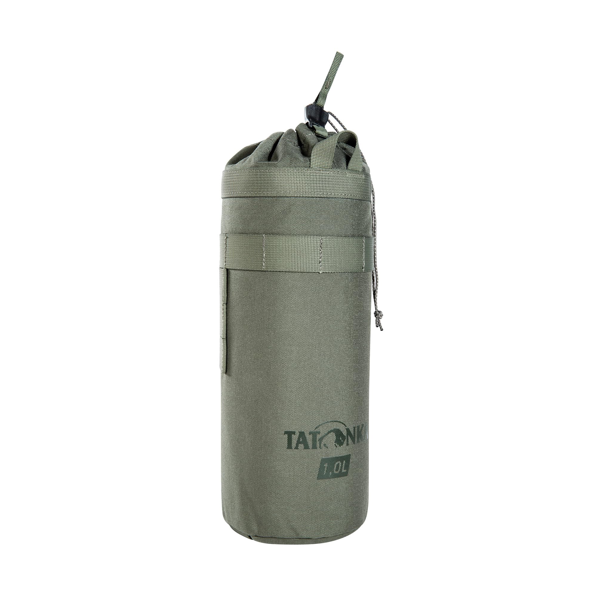 Tatonka Thermo Bottle Cover 1L BC - Insulated Cover for Drinking Bottles with a Volume of 1 Litre - with Loops for Attaching to Backpack (MOLLE Compatible)