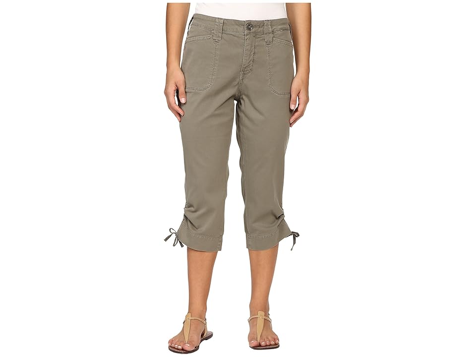 

NYDJ Petite Petite Abbie Crop Chino in Lightweight Twill (Sergeant Olive) Women's Jeans