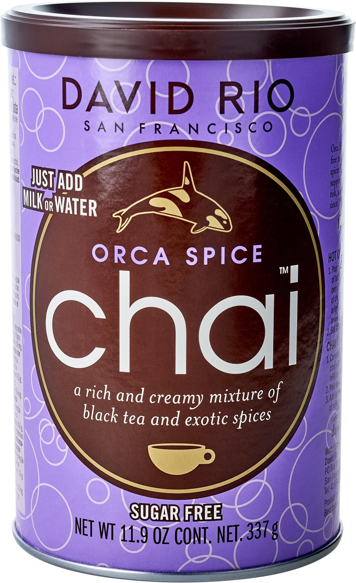David Rio Chai Mix, Orca Spice, 11.9 Ounce by David Rio