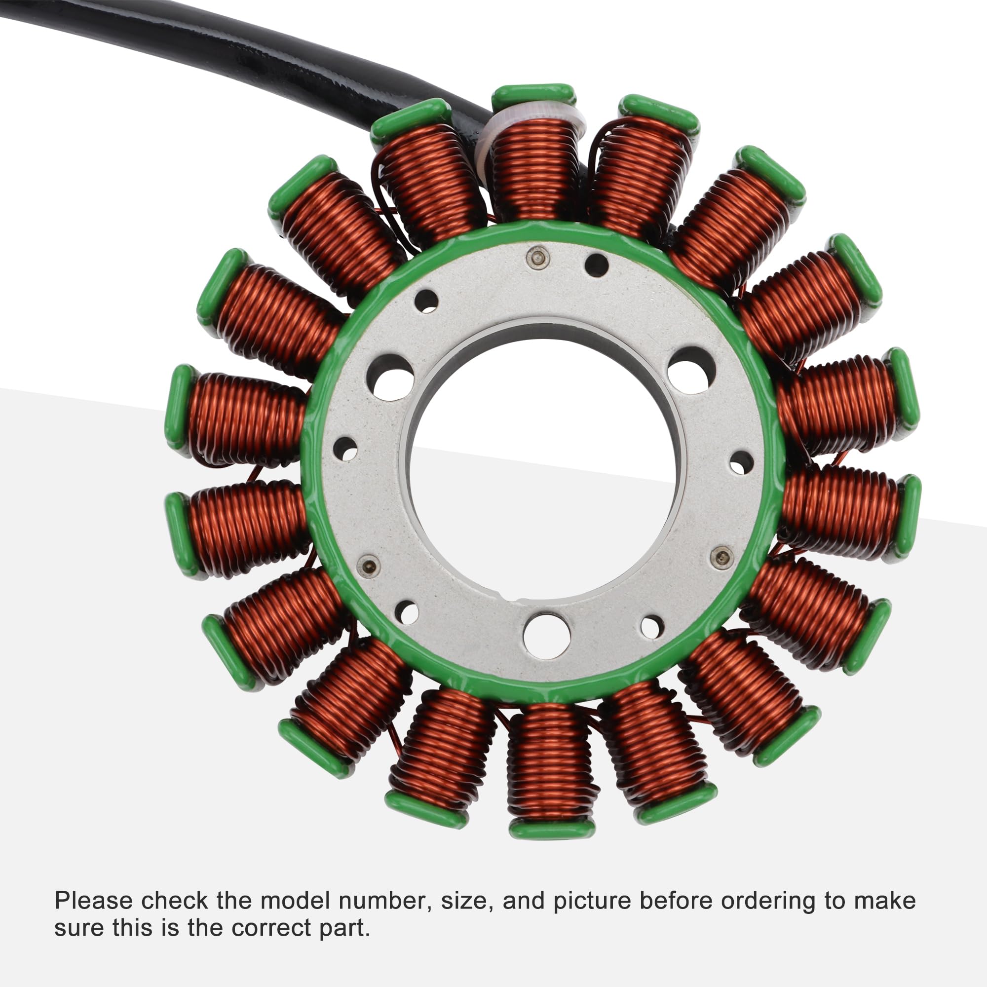 GOOFIT 18 Coil Accessori Per Il Motore Del Generatore Di Accensione Della Bobina Dello Statore Magnetico Sostituzione per Suzuki GSXR600 GSXR 600 750 1000 2000-2005