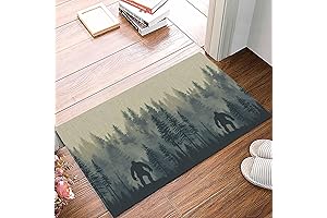 Forest Tre Gorilla Doormat Bathroom Rug: Welcome Nature into Your Home