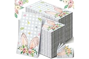 Happy Easter Disposable Guest Towels for a Hopping Good Time