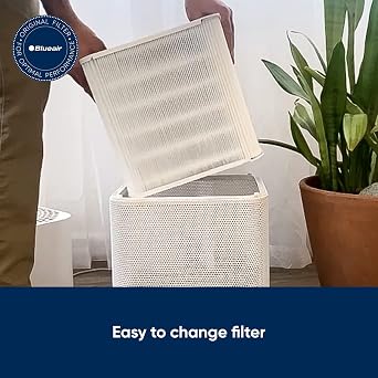 BLUEAIR Genuine Blue Pure 211+ Auto Replacement Filter for Blueair 211+ Auto Air Purifiers - AHAM Certified, HEPASilent Dual Filtration, Removes Particles & Odors, Genuine Carbon Filter